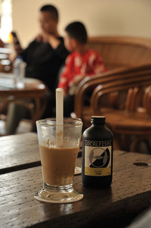 Shihuagao latte Local Fish